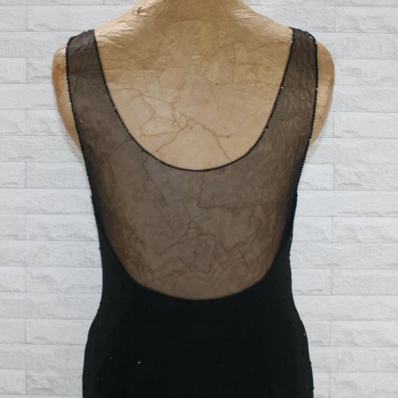 Cache Black Maxi Dress - Picture 7 of 9